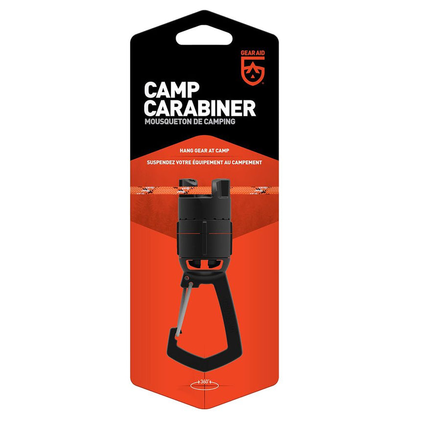 Gear Aid Camp Carabiner inside packaging