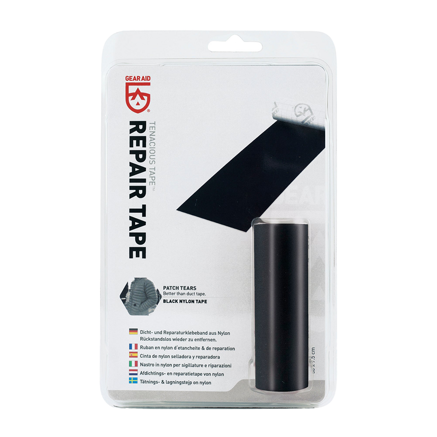 Gear Aid Tenacious Tape Black Nylon Repair Tape k - 50 x 7.5cm