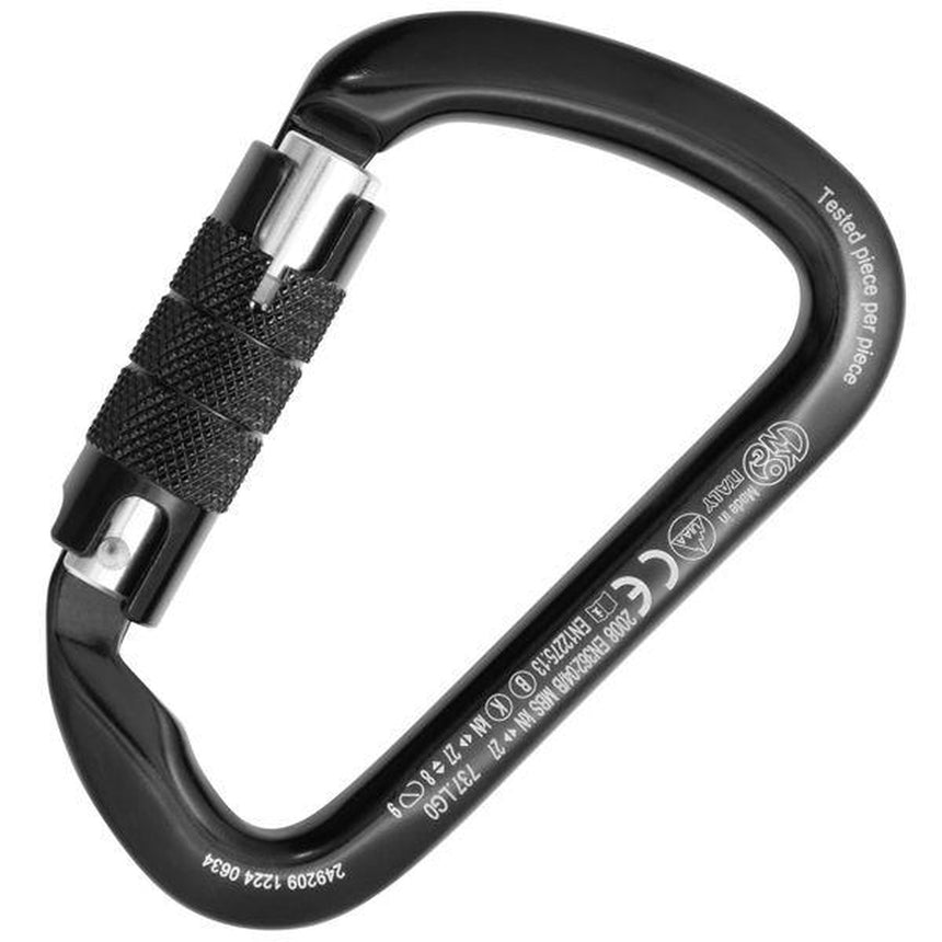 Kong Twist Lock Carabiner Black