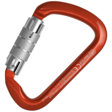 Kong Twist Lock Carabiner Red