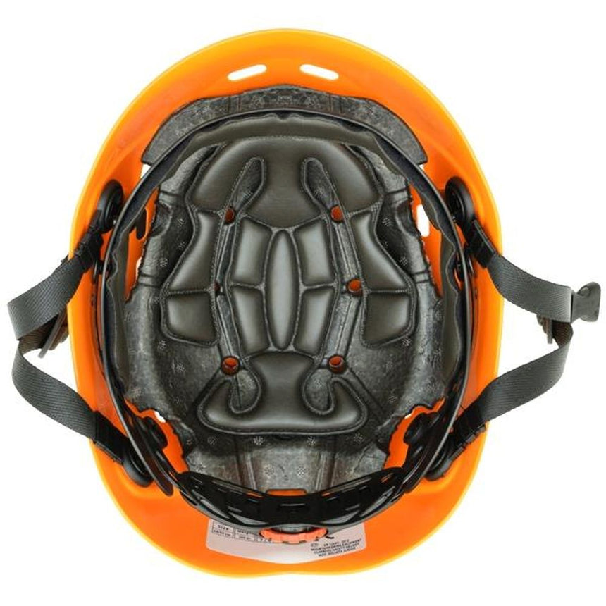 Kong Wow Children's Climbing Helmet showing inside padding