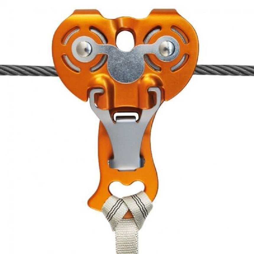 Kong Zip Evo on wire