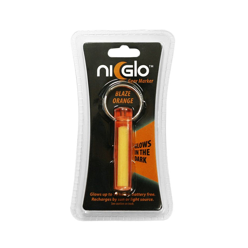Gear Aid Ni Glo Blaze Orange Colourway Gear Marker in Euro Hook Packaging