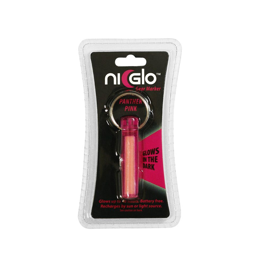 Gear Aid Ni Glo Panther Pink Colourway Gear Marker in Euro Hook Packaging