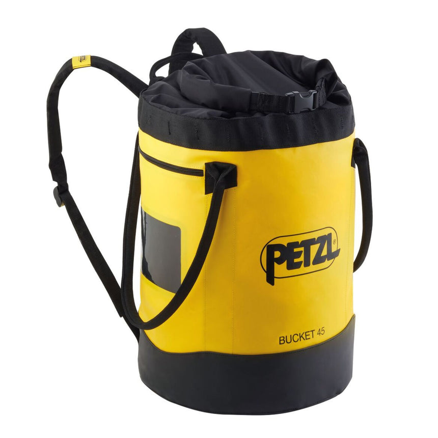 Petzl Bucket 45 Litre rope bag in Yellow