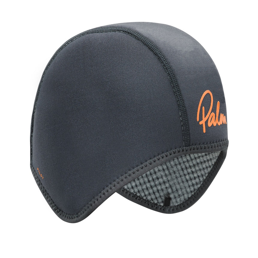 Palm pilot Cap a black thermal neoprene skull cap