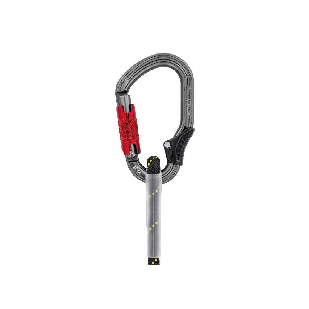 Petzl Captivo 10pk secures the connector to the lanyard, promotes loading of the connector on the major axis and limits the risk of it flipping.
