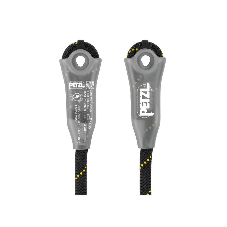 Petzl JANE-Y Double progression lanyard plastic sleaves