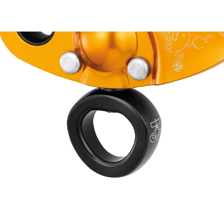 Petzl Zigzag Plus Mechanical Prusik zoom on efficient swivel attachment point