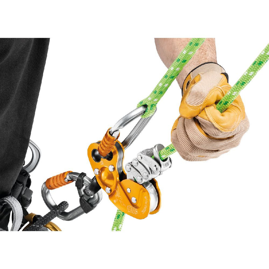 Petzl Zigzag Plus Mechanical Prusik quick release lever demonstration
