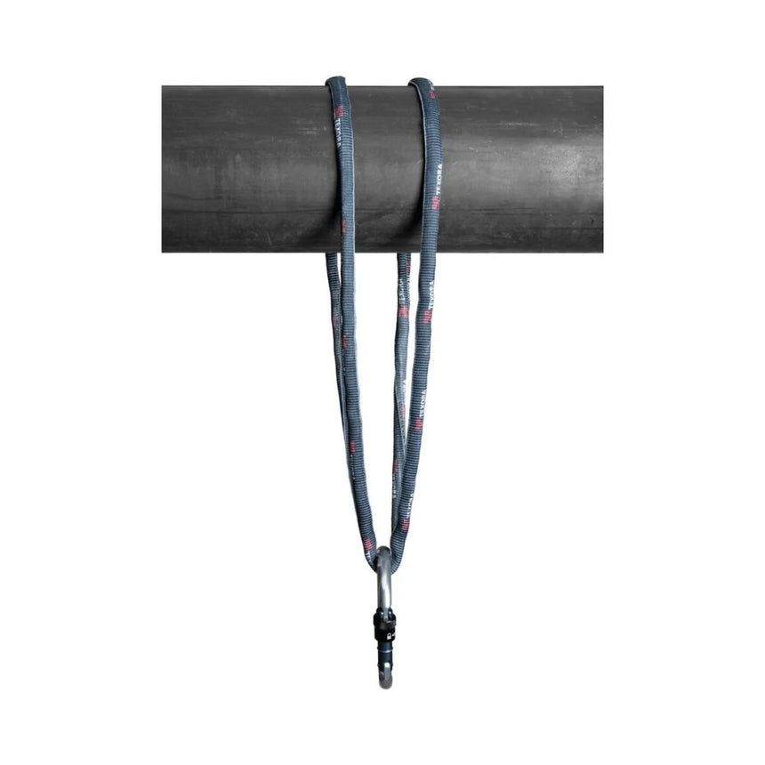 Texora Mamba Safety Sling in use with carabiner