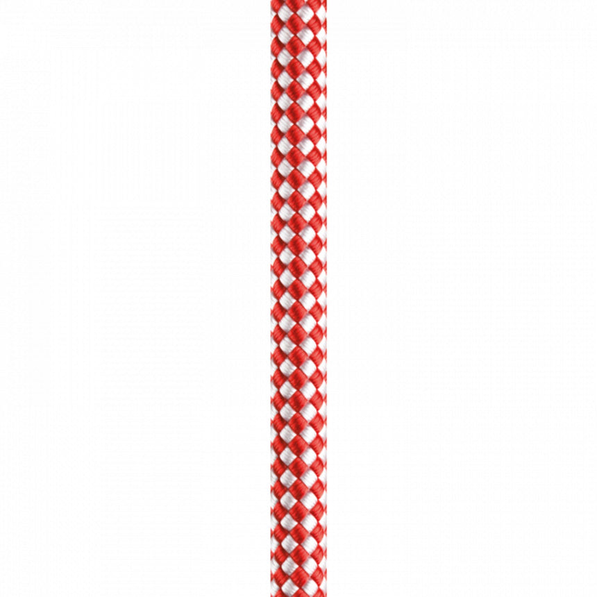 Close up of Beal Industrie 11mm Red Rope