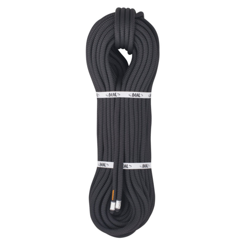 Beal Black Top Gun 10.5mm Dynamic Rope in Beal Packaging
