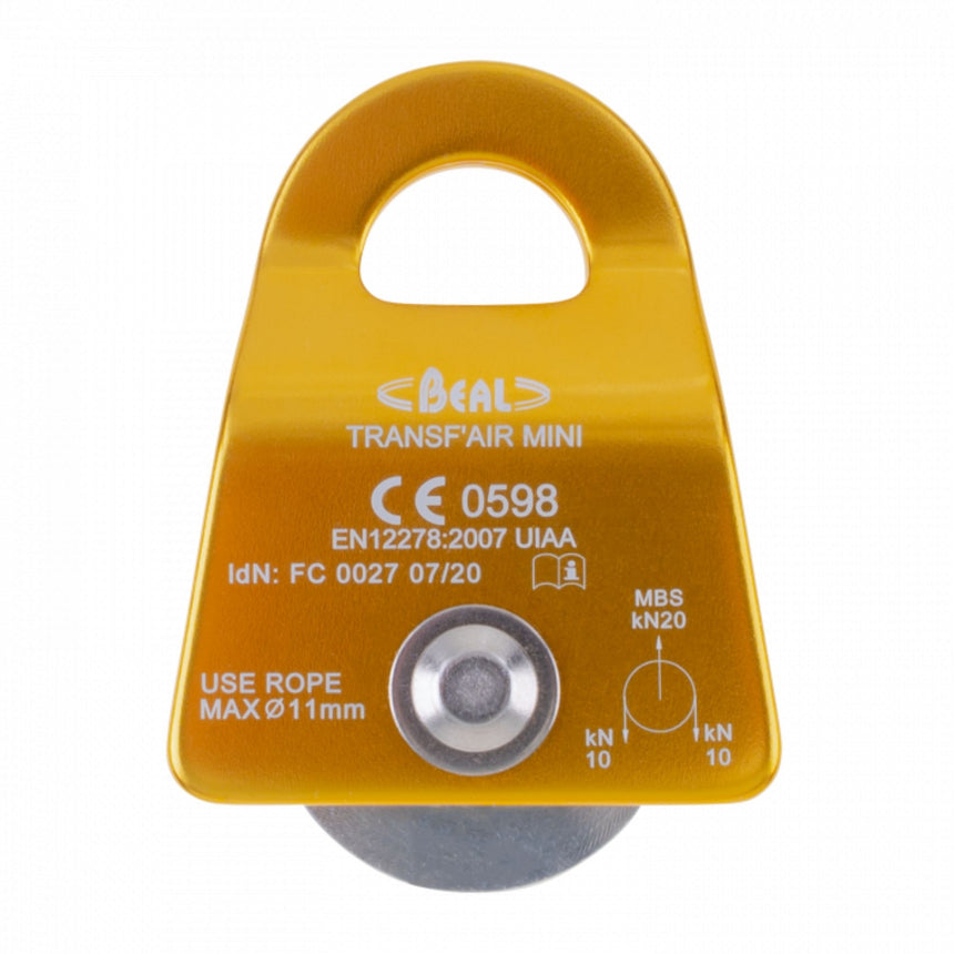 Beal Transf'Air Mini Pulley Front View