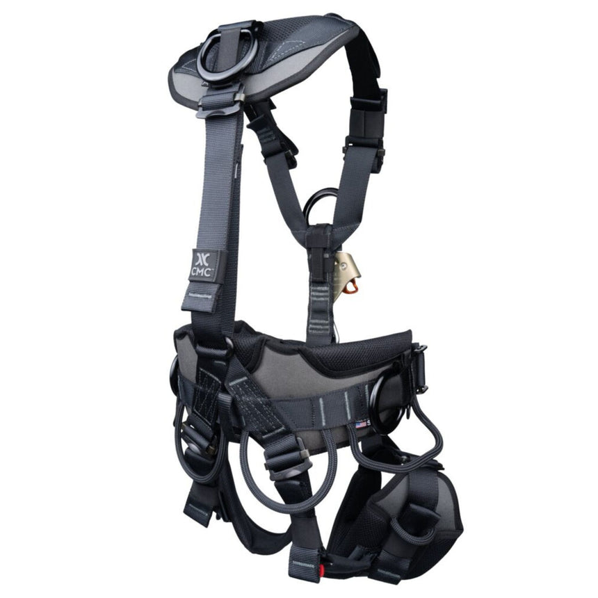 CMC Atom Rope Access Harness - Back right angle view