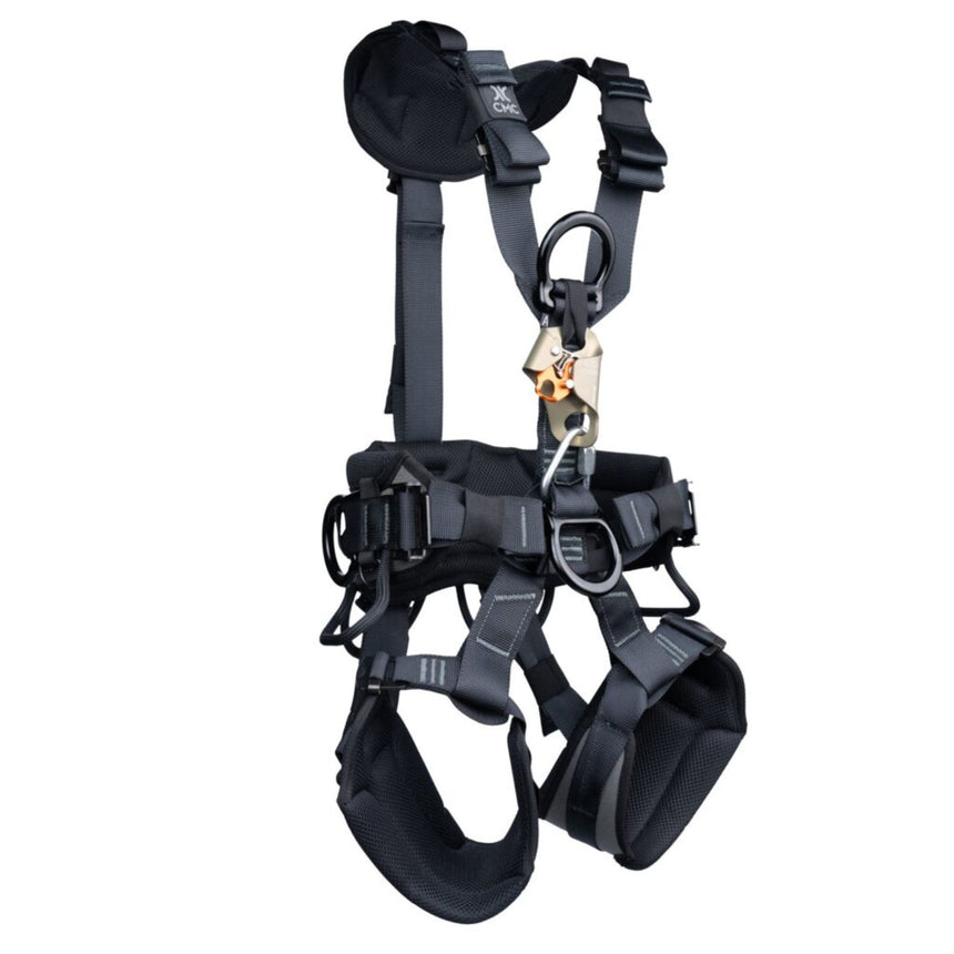 CMC Atom Rope Access Harness - Right angle view