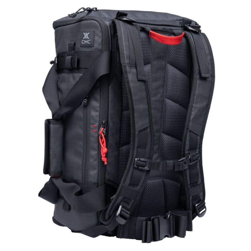 CMC Lotus Tech Back Pack Closed showing detailed shoulder straps and carry handles