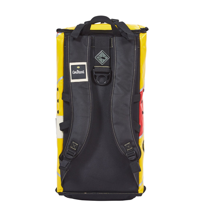 Back view of Courant Cross Evo Bag showing shoulder straps and carry handle