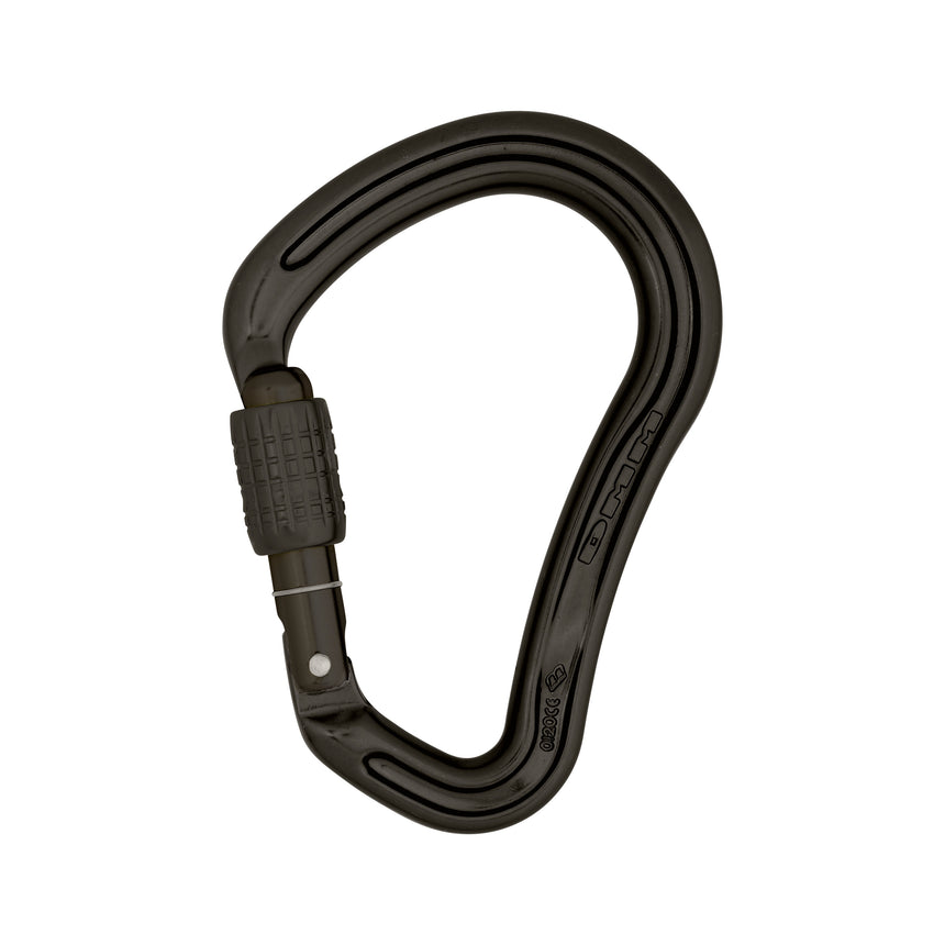 Matt Grey Boa HMS Screwgate Carabiner