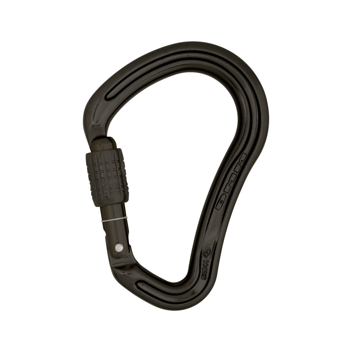 Matt Grey Boa HMS Screwgate Carabiner