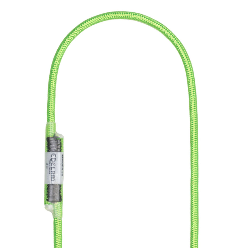 Edelrid HMPE Cord Sling 6mm made of kernmantle material in Green