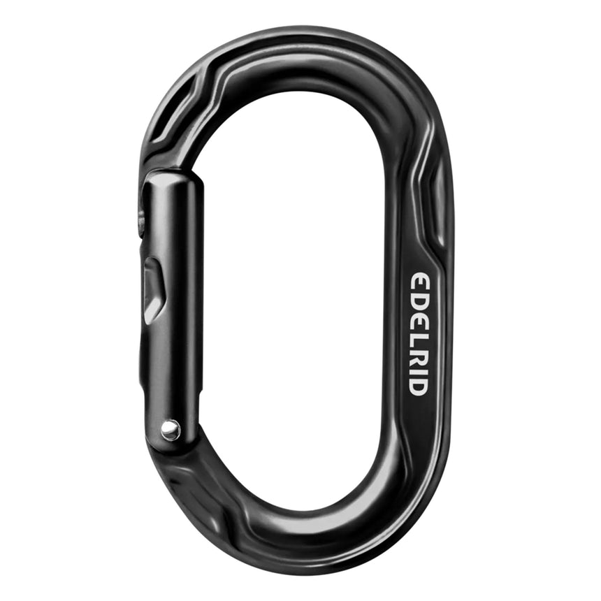 Edelrid Kiwi Carabiner in Vlack Night colourway