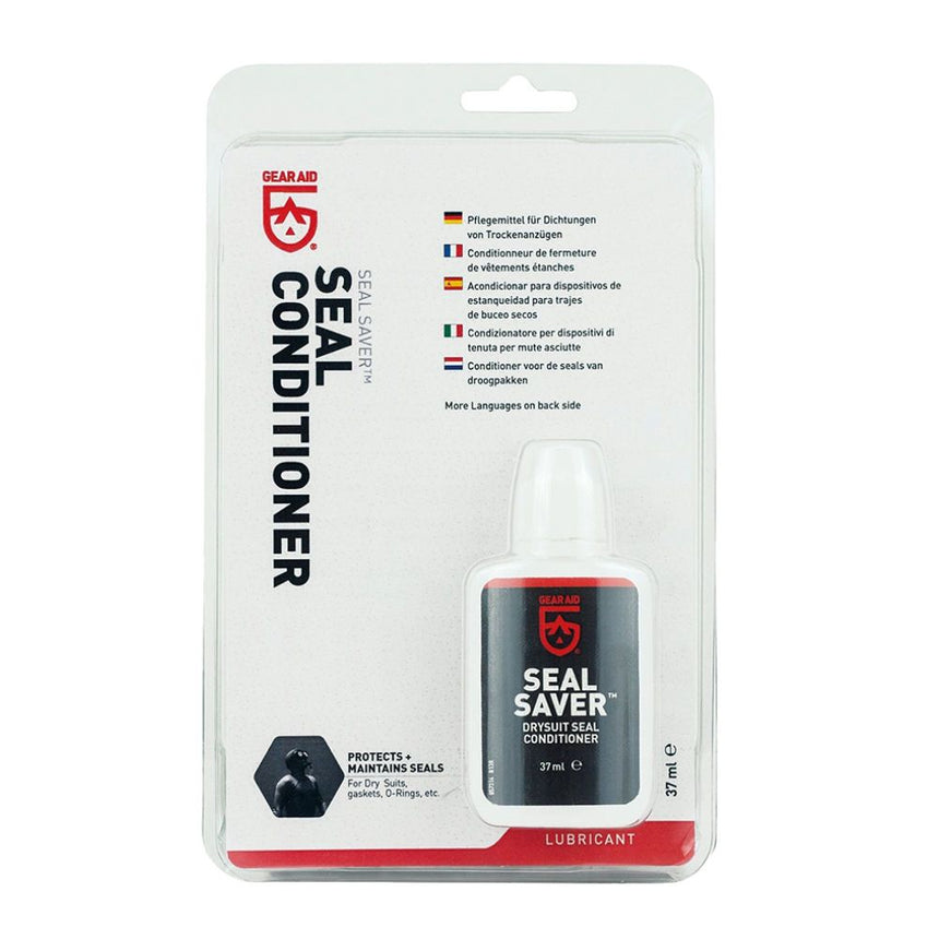 Gear Aid Seal SaverTM - Drysuit Seal Conditioner in Euro Hook Packaging - Protects and maintains seals for drysuits, gaskets and o-rings