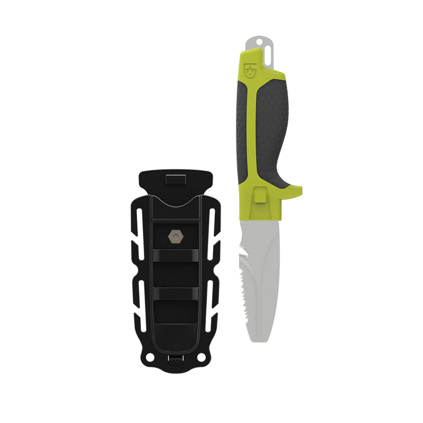Gear Aid Tanu Dive Knife with Green Handle