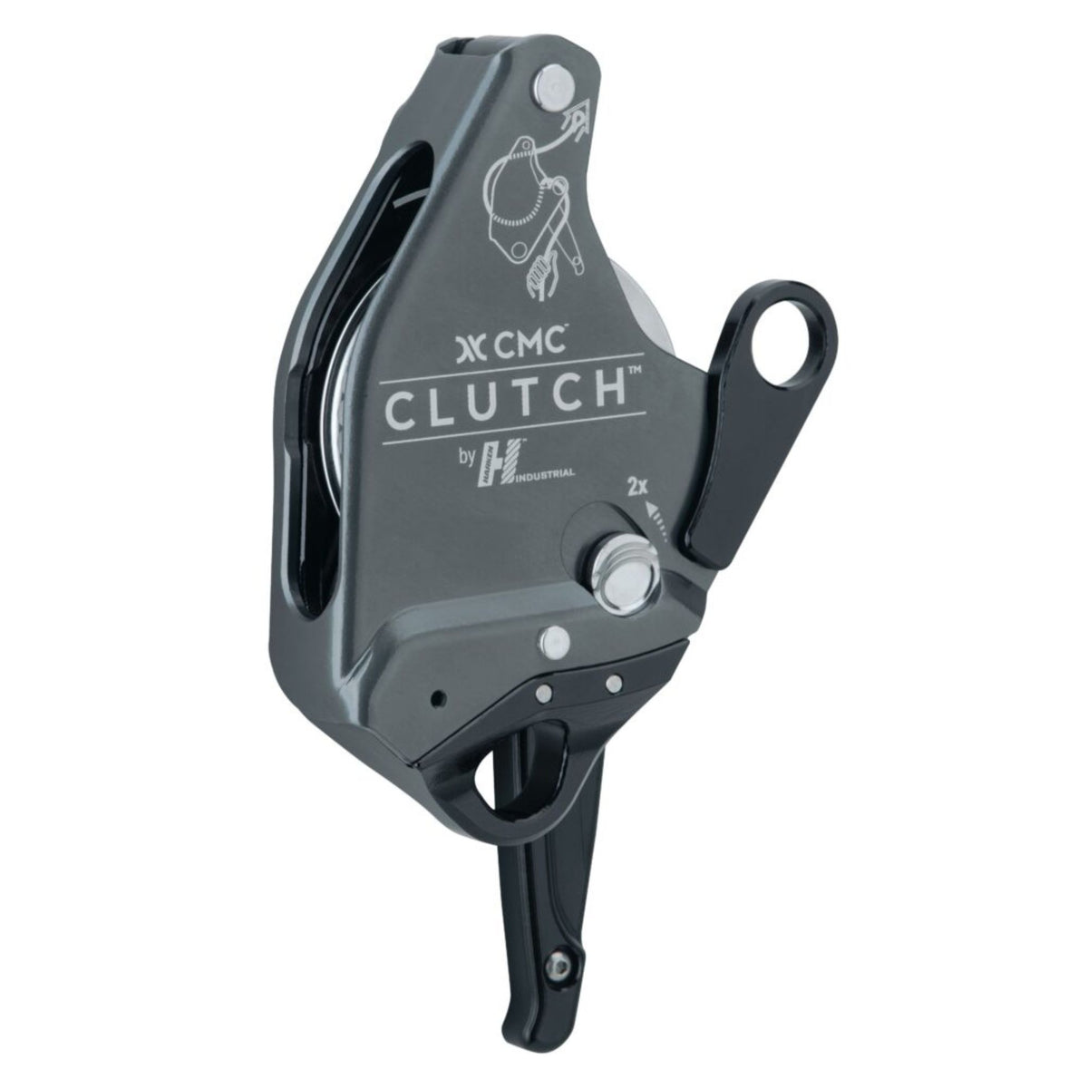 11mm Grey Harken CMC Clutch Descender