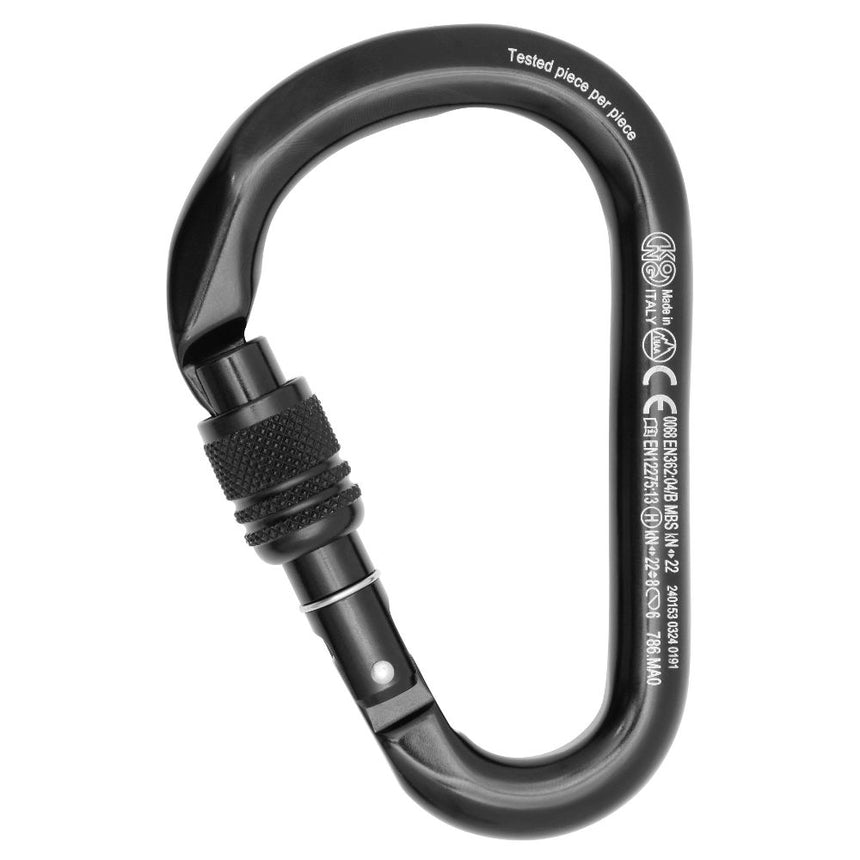 Kong HMS Screwgate Carabiner black