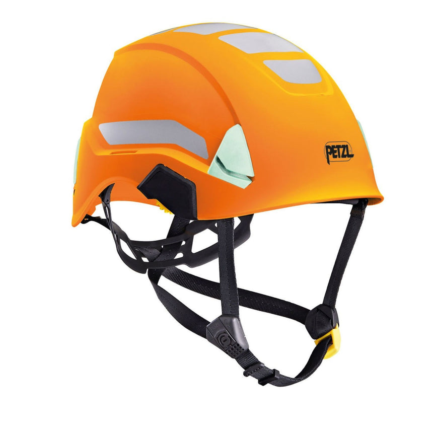 Orange Petzl Strato Hi Viz Helmet