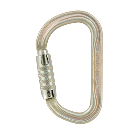 Petzl Vulcan Triact Lock Carabiner in Gold Colour