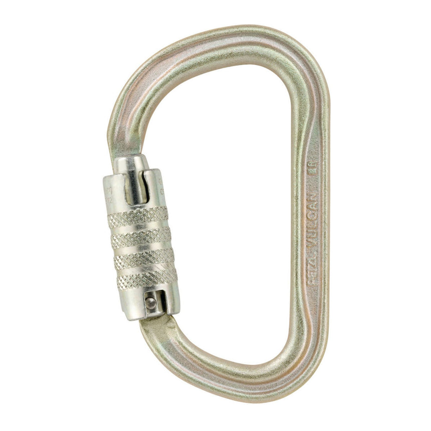 Petzl Vulcan Triact Lock CSA Carabiner in Gold Colour