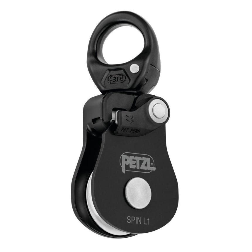 Black Petzl Spin L1 Pulley