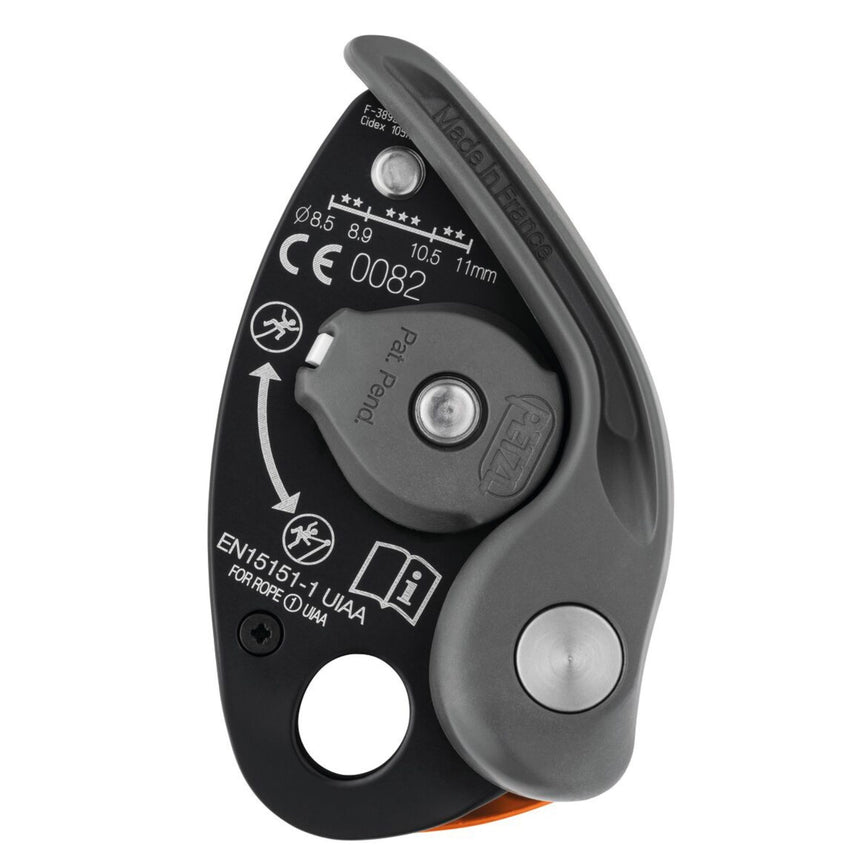 Back of Petzl Grigri+ Belay Device