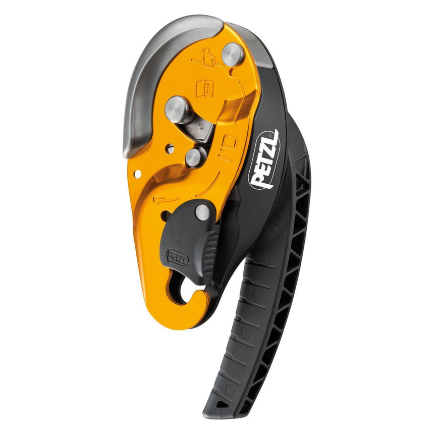 Yellow Petzl ID'S Descender