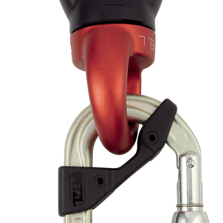 Petzl Oxan High-strength oval carabiner in  use