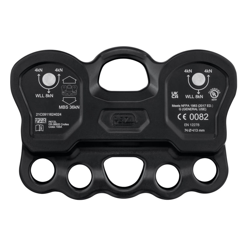 Back view of Petzl Reeve Carriage Pulley