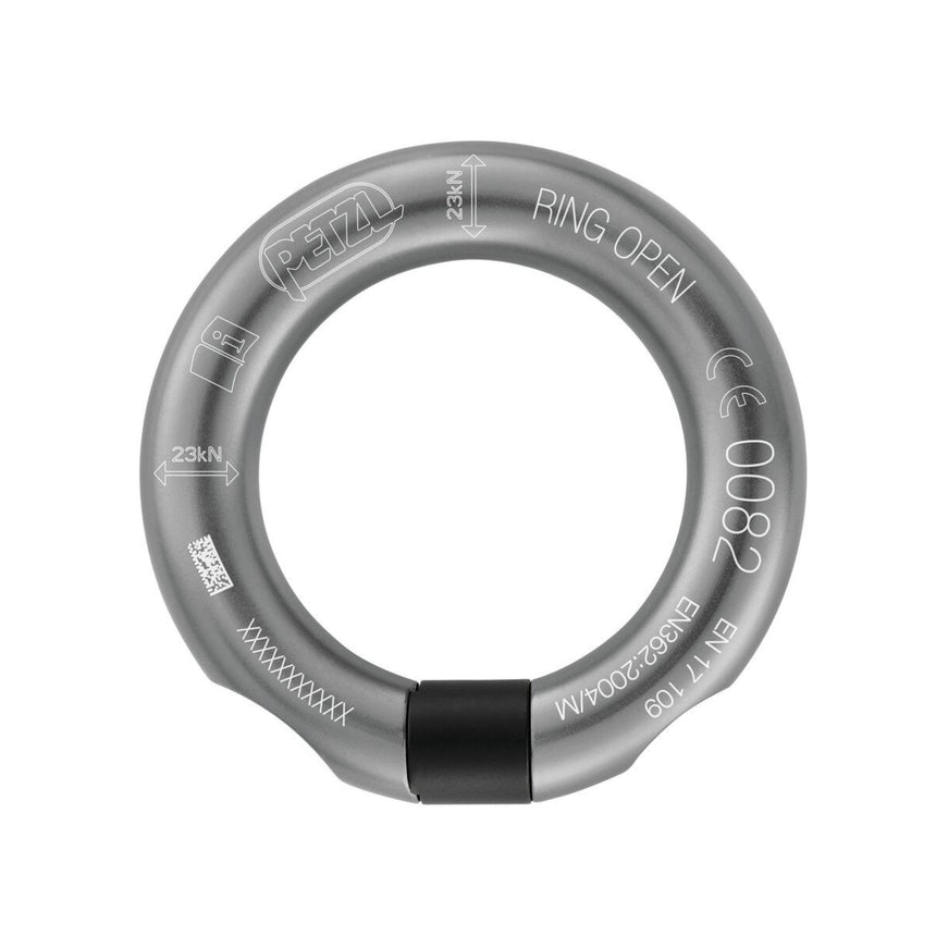 Back of Petzl Ring in Grey