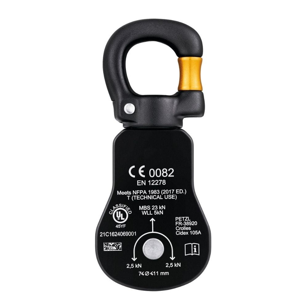 Petzl Spin S1 Open Swivel Pulley