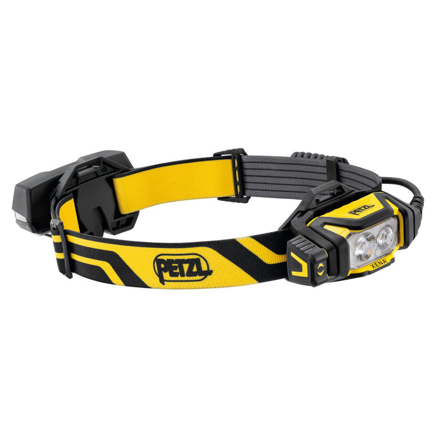 Petzl Xena rechargeable, lightweight, and balanced head torch light featuring CONSTANT LIGHTING technology. 1400 lumens