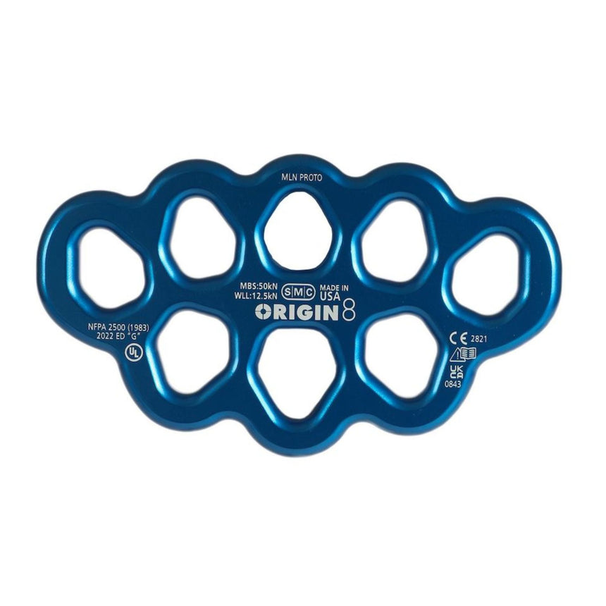 SMC Origin 8 Rigging Plate with 8 connection points and 50 kN strength