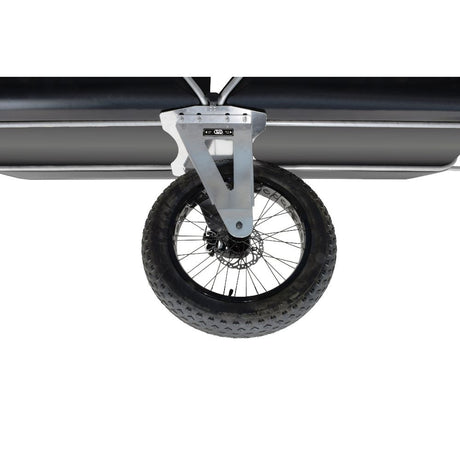 Kong Wheel for 911 Armor and Hive stretchers attached to underside of stretcher