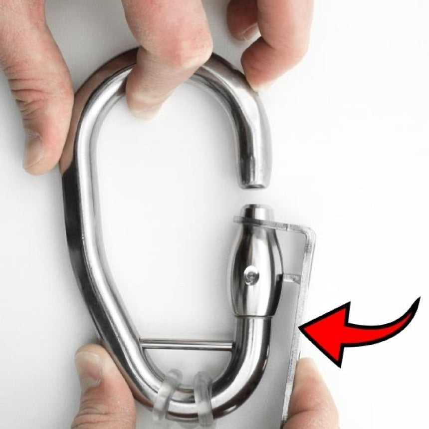 Kong Coudou Pro ZAZA CLE EVO Safety Key attaching demonstration 1