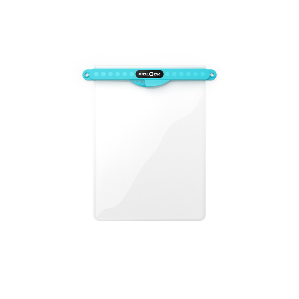 Fidlock Waterproof Tablet Dry Case Maxi petrol transparent