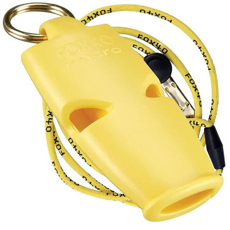 Fox 40 Micro Whistle in Yellow 