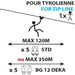 Kong Coudou Pro ZAZA2 ZIP5 Plate Zipline