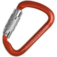 Kong Twist Lock Carabiner Red