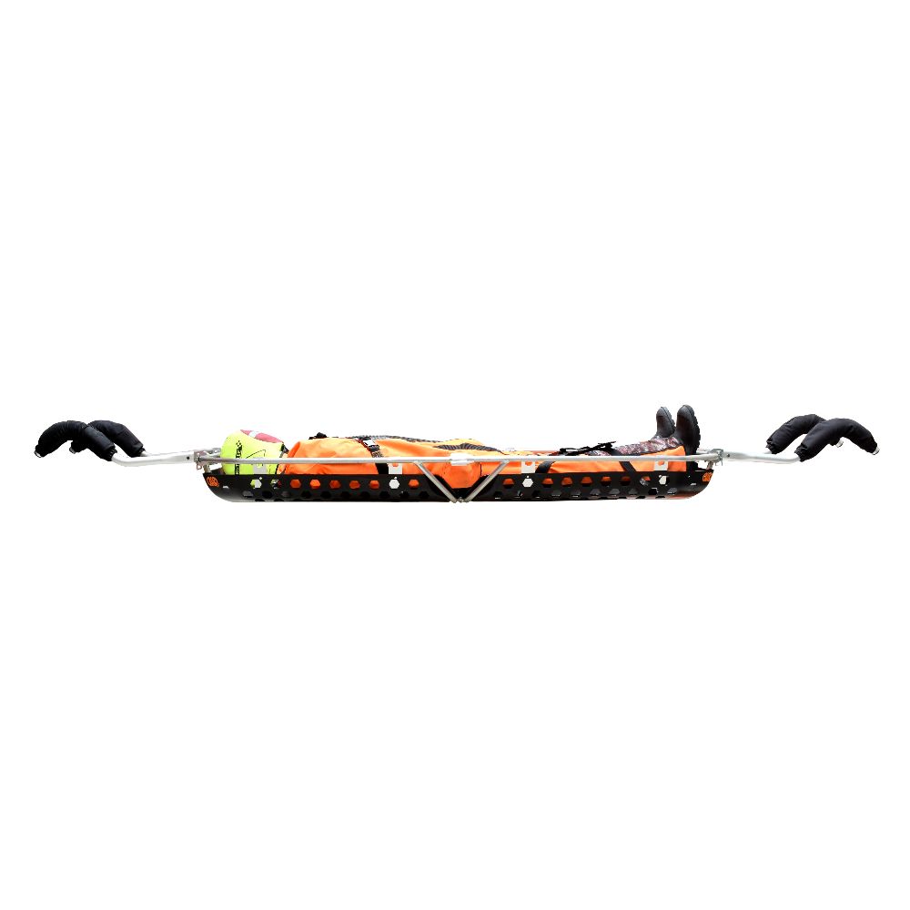 Kong 911 Hive - Stretcher with patient strapped in cradle