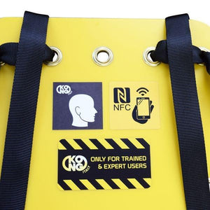 Kong Rolly - Rollable Stretcher displaying NFC and Kong logo